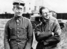 Anthony Fokker and German ace Werner Vos
